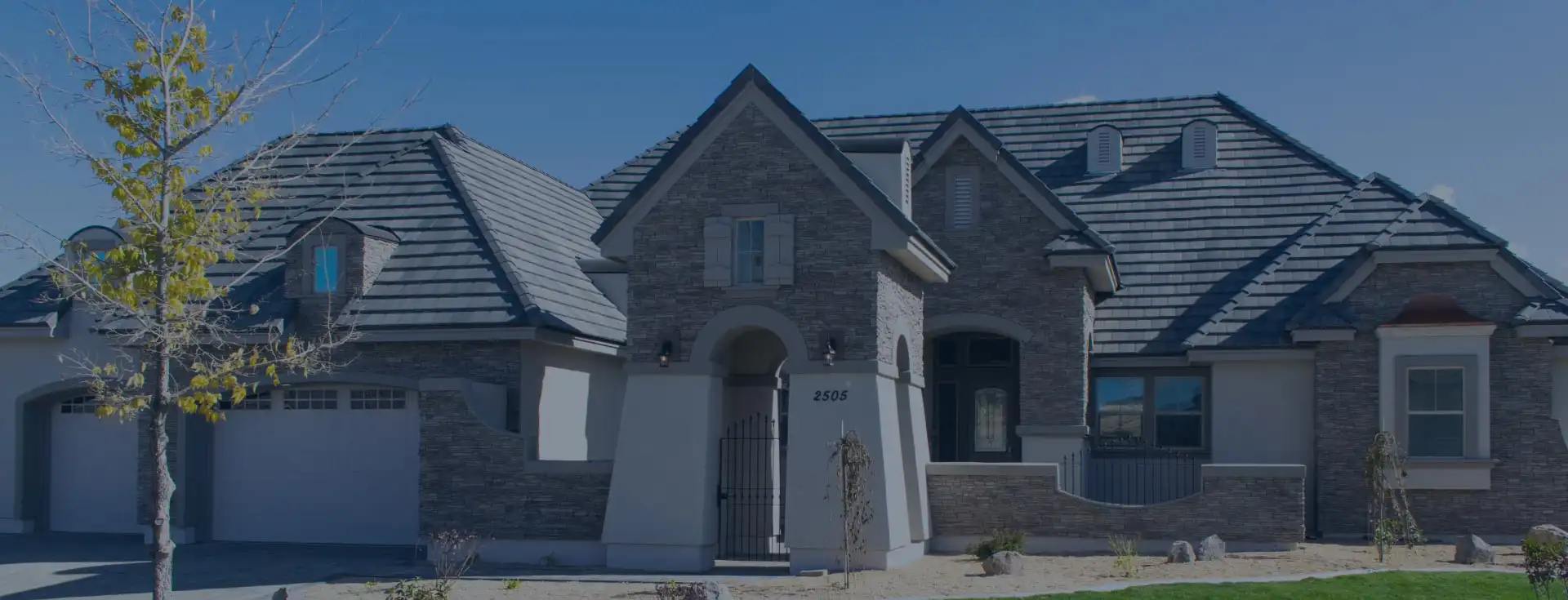 Completed C&E Builders custom home in the Northern Nevada hills